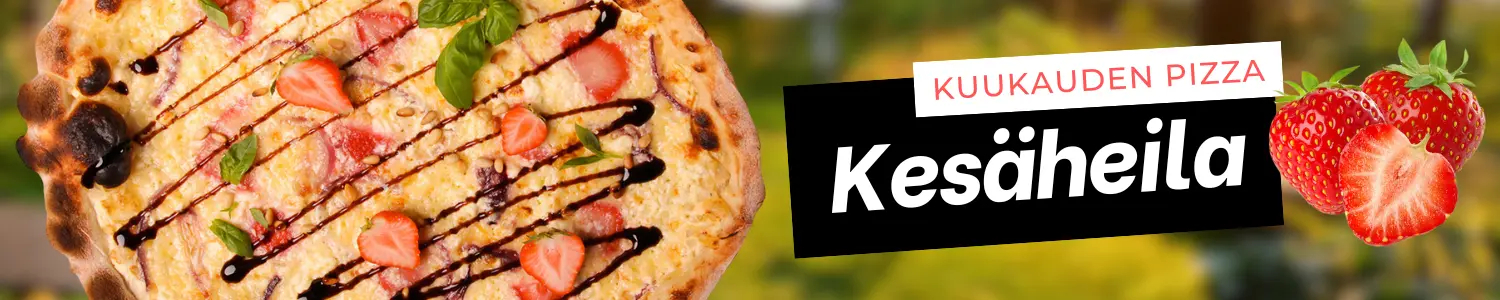 Kesäheila - uutuuspizza