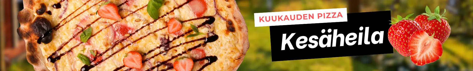 Kesäheila - kesäpizza 2026