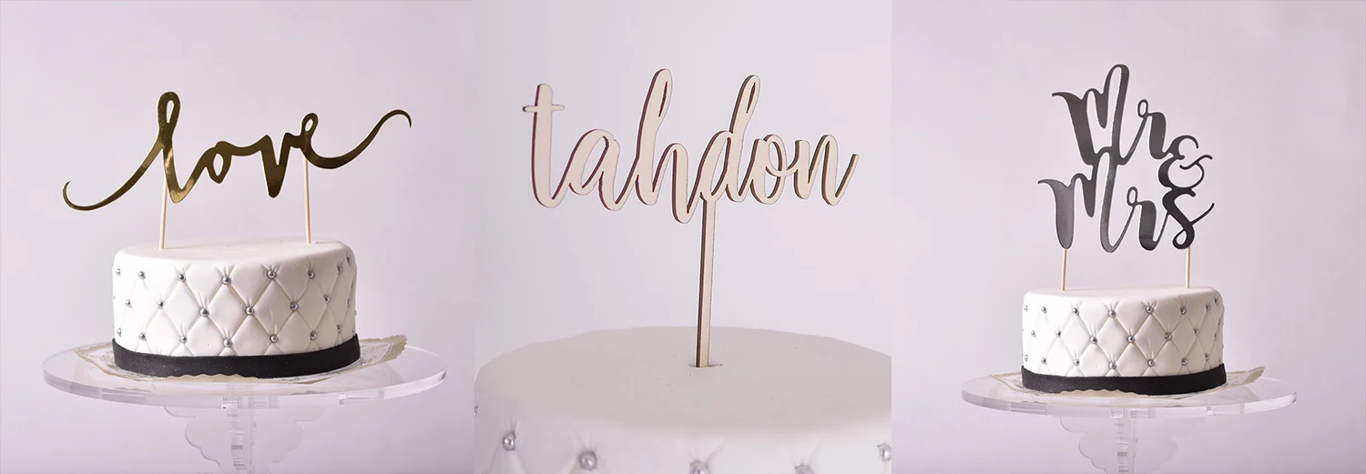 Hääkakkujen koristeet