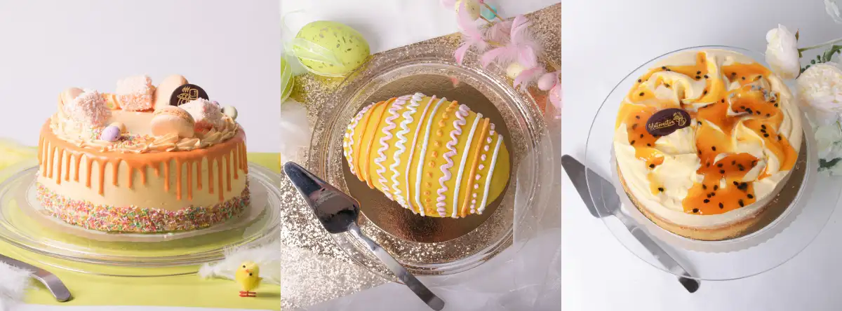 Kolme pääsiäisen kakkua