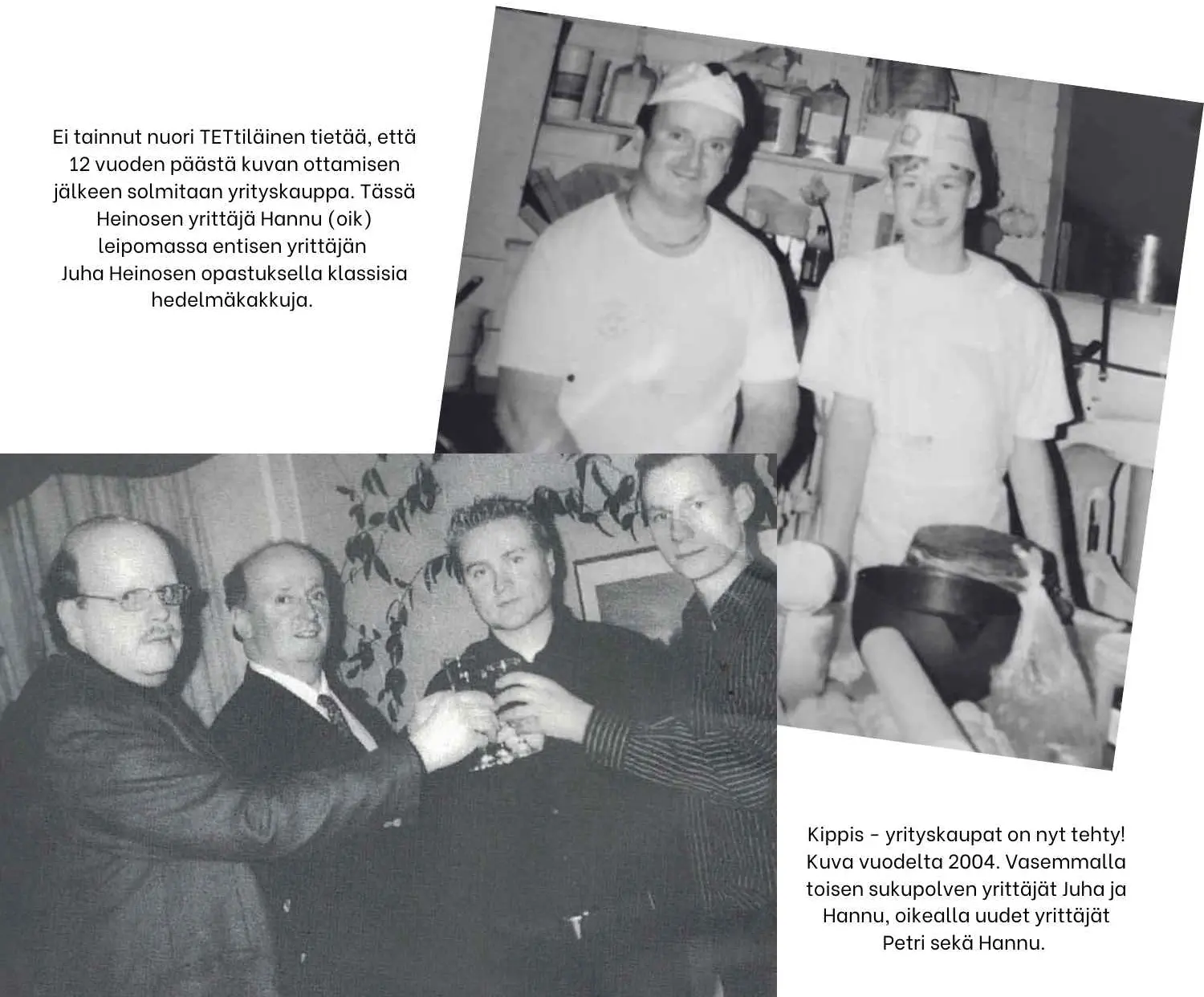 Heinosen tarina - yrityskauppa