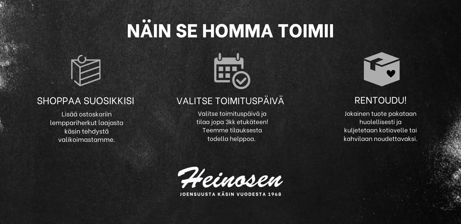 Verkkokaupan tilausohjeet