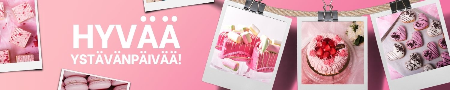 Ystävänpäivän leivonnaisia