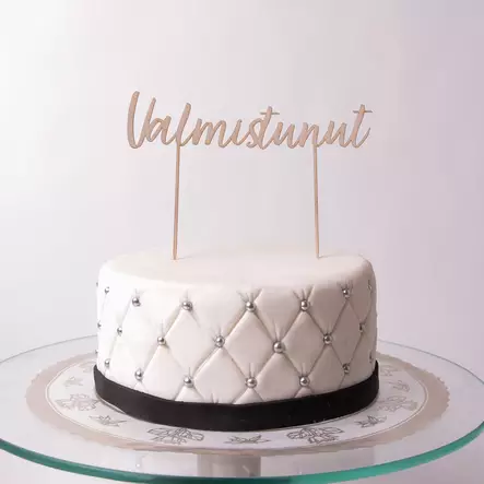 VALMISTUNUT-KAKUN KORISTE - Valmiit kakkukoristeet - 0041 - 1