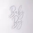 BABY BOY-KYLTTI - Valmiit kakkukoristeet - 0051 - 2