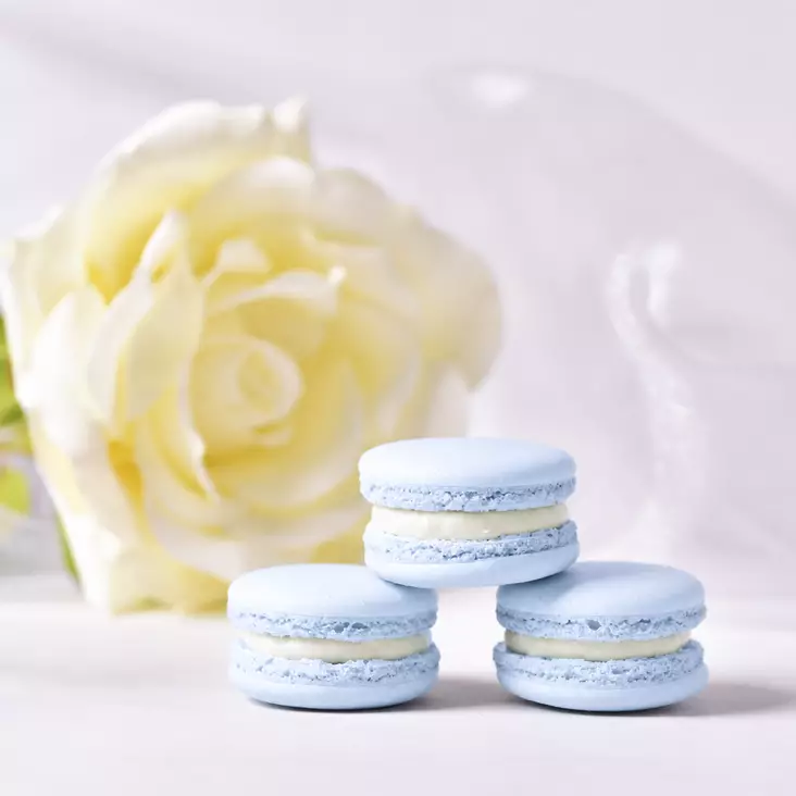 MACARON-LEIVOS, MUSTIKKA-VANILJA - Macaron-leivokset - 6701 - 1