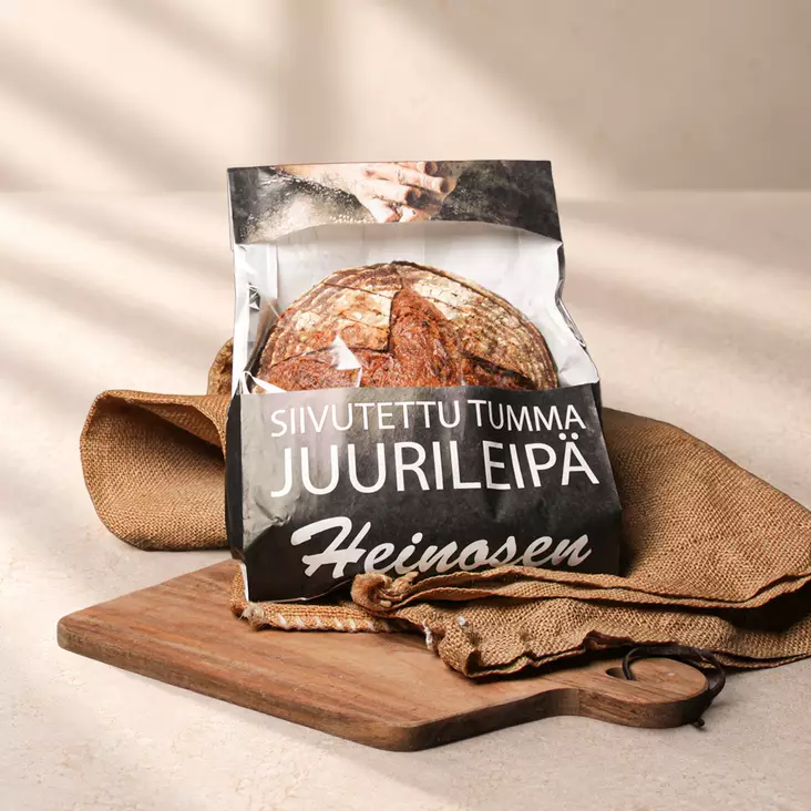 SIIVUTETTU TUMMA JUURILEIPÄ - Tummat leivät - 1031 - 1