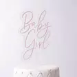 BABY GIRL-KYLTTI - Valmiit kakkukoristeet - 0052 - 2