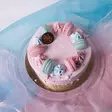 GENDER REVEAL CAKE 6-8HLÖ - Erikoiskakut - 8312 - 2