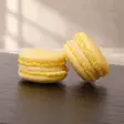 MACARON, WHITE LEMON 12KPL - Macaron-leivokset - 10812 - 1