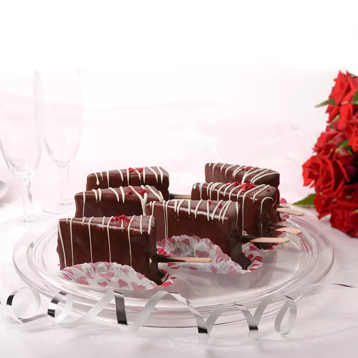 RASPBERRY CRUSH DIP CAKE- LEIVOS 6KPL - Muut sesongit - 9084 - 1