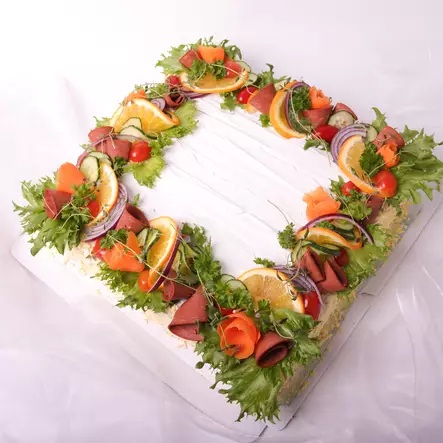 KASVISVOILEIPÄKAKKULEVY - Voileipäkakut - 6725 - 2