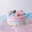 GENDER REVEAL CAKE 20-24HLÖ - Erikoiskakut - 8315 - 1