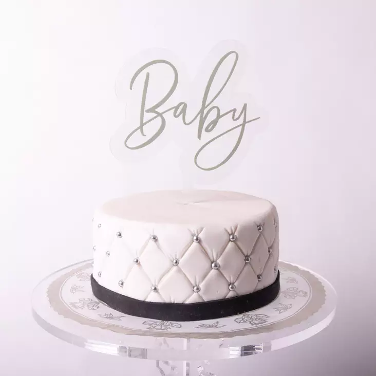 BABY- KYLTTI - Valmiit kakkukoristeet - 0035 - 1