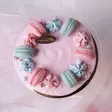 GLUTEENITON GENDER REVEAL CAKE 10HLÖ - Gluteenittomat kakut - 8316 - 2
