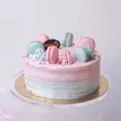 GLUTEENITON GENDER REVEAL CAKE 10HLÖ - Gluteenittomat kakut - 8316 - 1