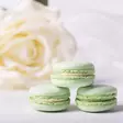 MACARON, PÄÄRYNÄ-VANILJA 18KPL - Macaron-leivokset - 10807 - 1