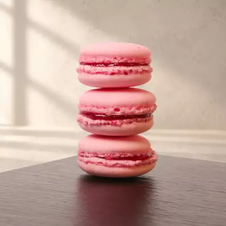 MACARON, VADELMA 12KPL - Macaron-leivokset - 10809 - 2