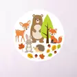 METSÄN ELÄIMET-KAKKUKUVA - Kakkukuvat - 9239 - 1