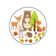 METSÄN ELÄIMET-KAKKUKUVA - Kakkukuvat - 9239 - 2